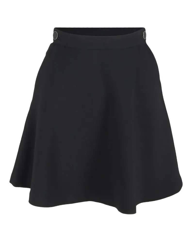 Sandro A-line button mini skirt - Schwarz Schwarz