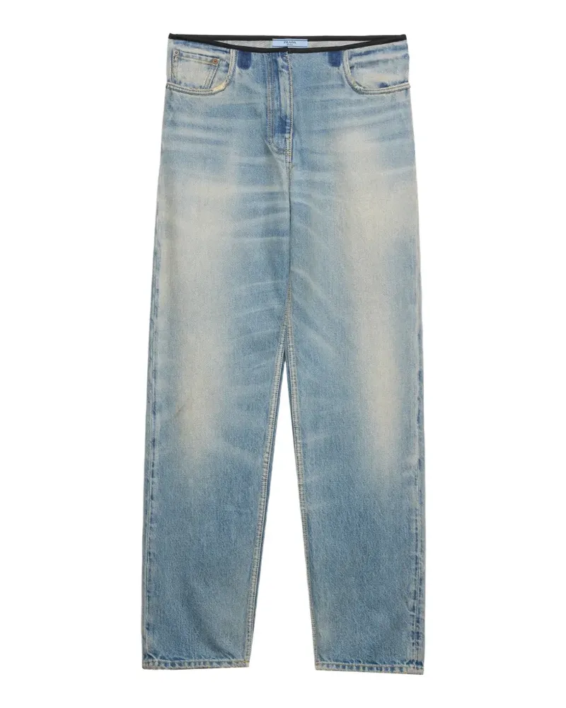 Prada Ausgeblichene Jeans - Blau Blau