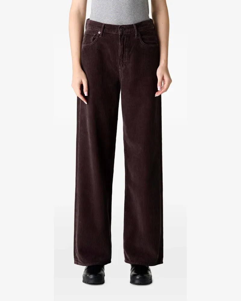 AGOLDE Ren corduroy trousers - Braun Braun