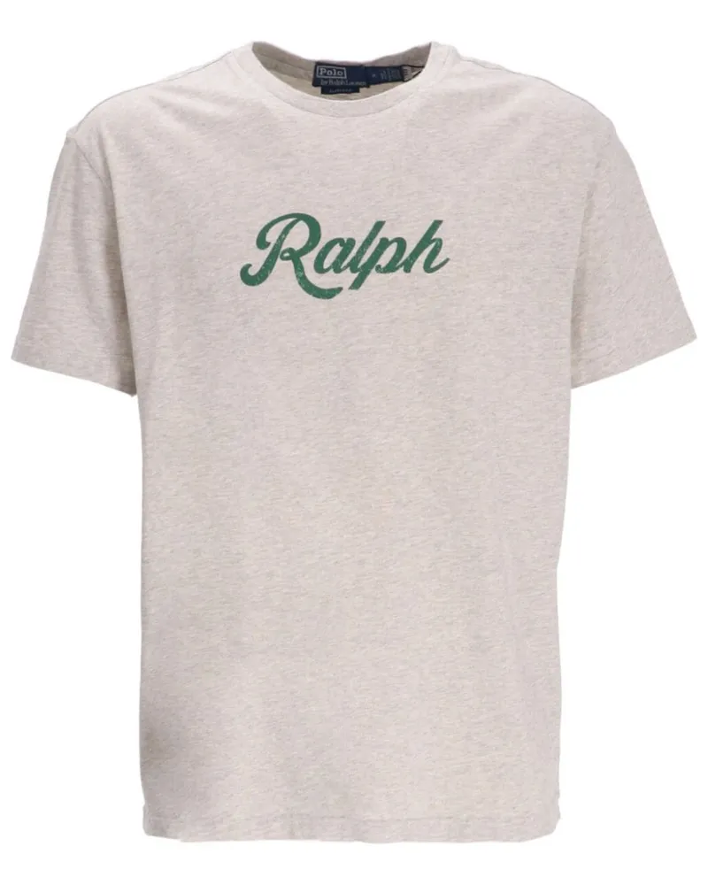 Ralph Lauren T-Shirt mit Logo-Print - Grau Grau