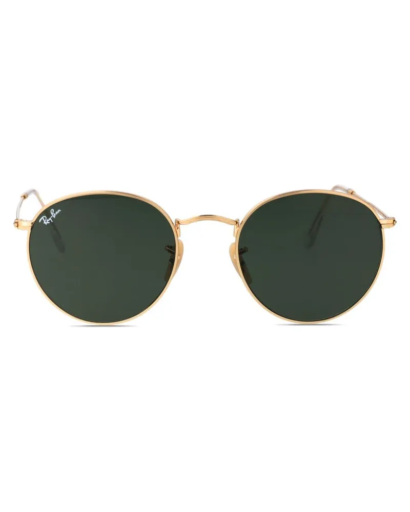 Ray Ban Round Sonnenbrille - Gold Gold