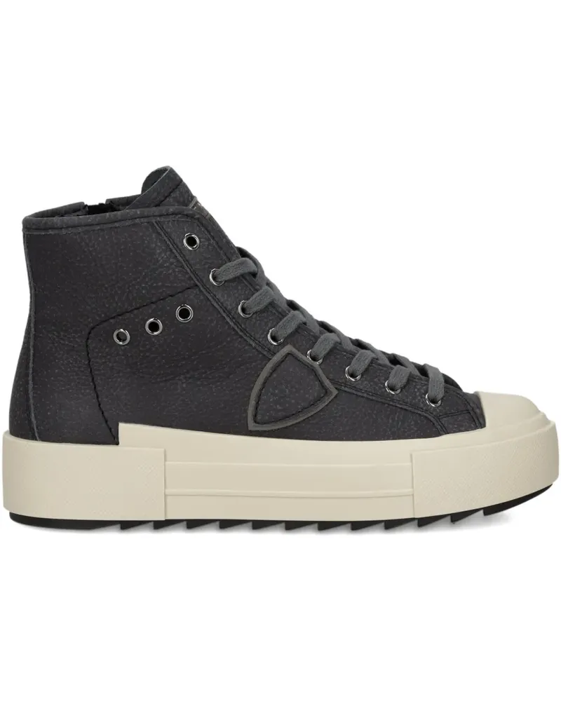 Philippe Model Paris Haute Sneakers - Schwarz Schwarz