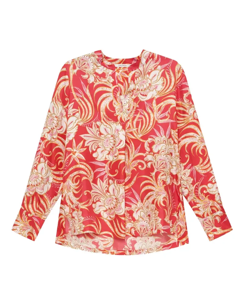 Maliparmi printed silk shirt - Rot Rot