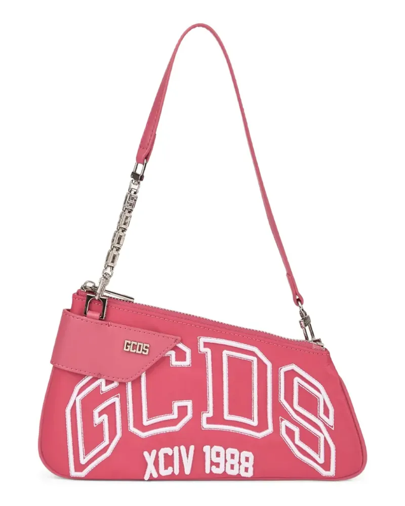 GCDS Comma Notte Schultertasche - Rosa Rosa
