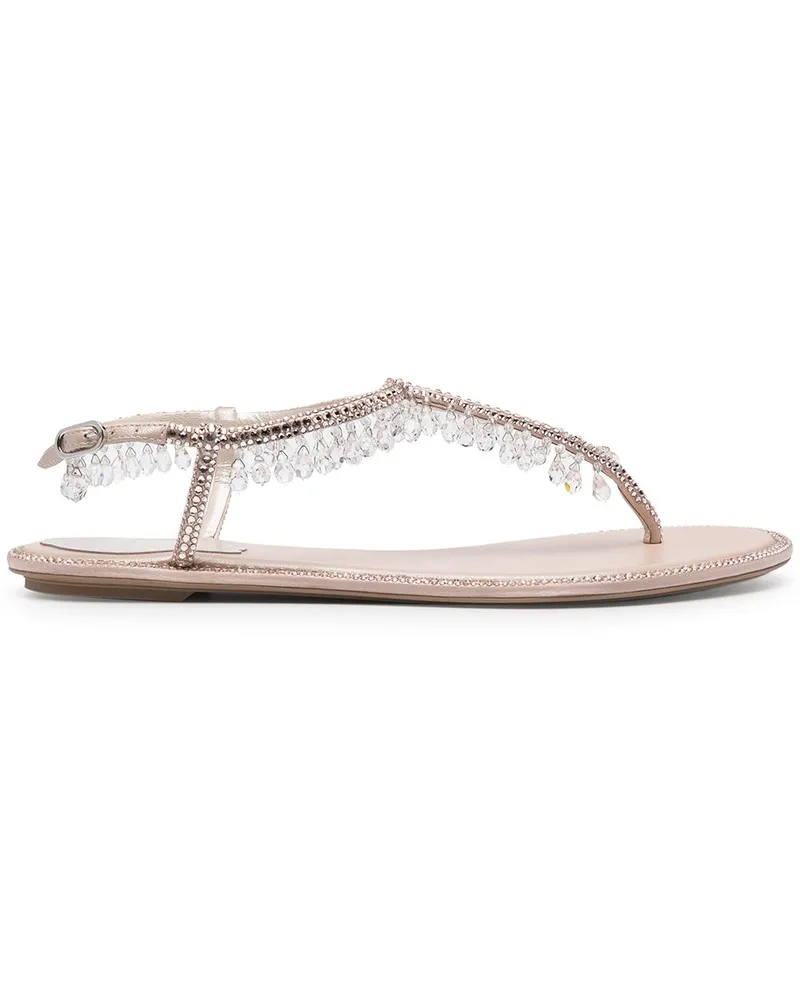 René Caovilla Chandelier Sandalen - Nude Nude