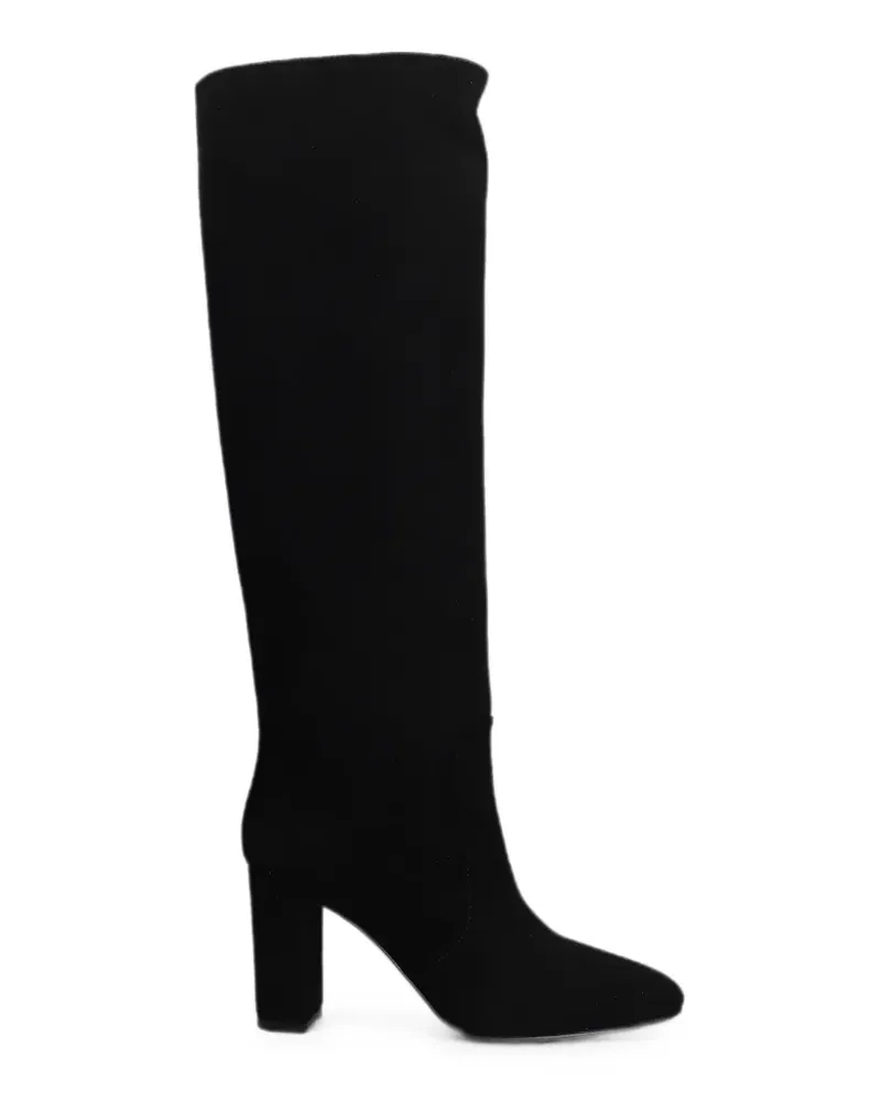 Via Roma 15 block-heel knee-high boots - Schwarz Schwarz