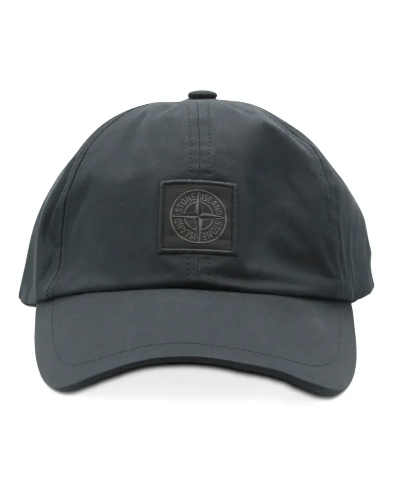 Stone Island logo-patch baseball cap - Grau Grau