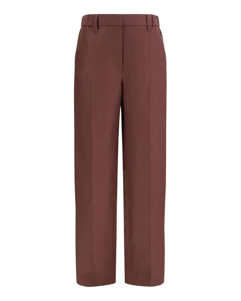 Brunello Cucinelli belt-loop pocket trousers - Braun Braun