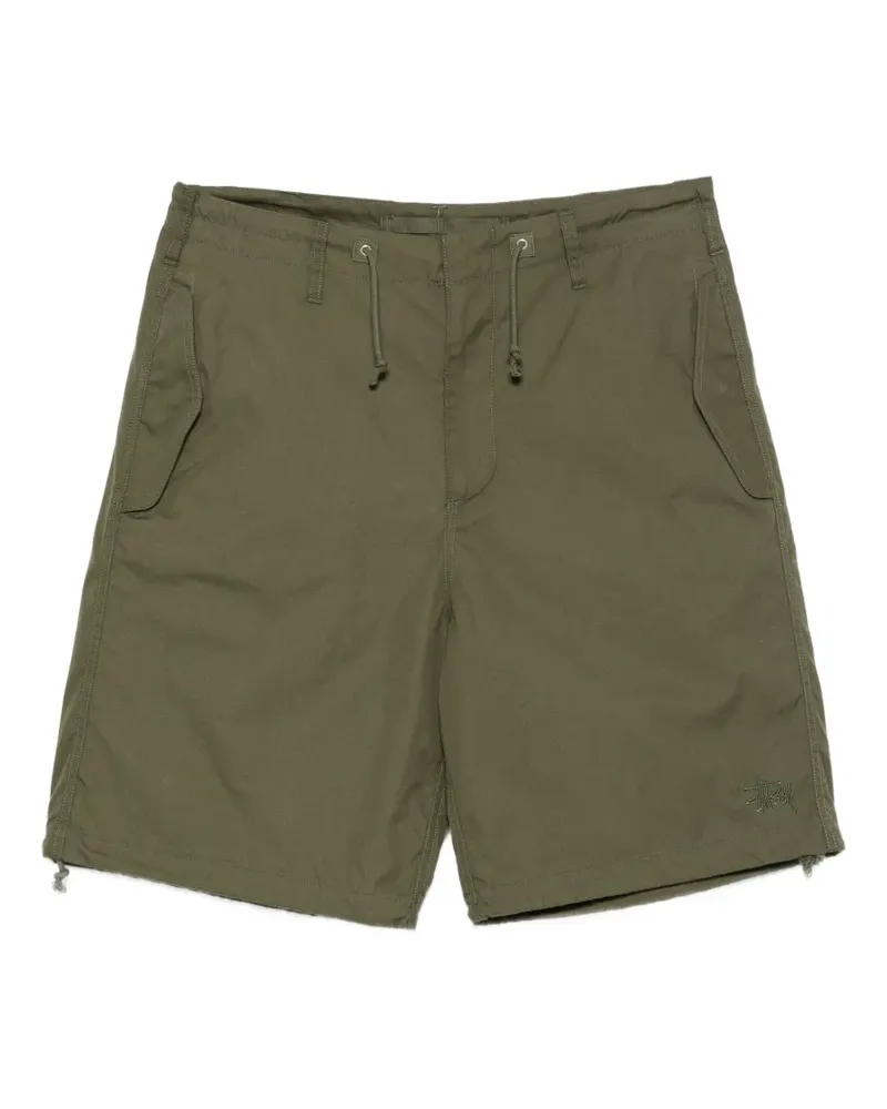 Stüssy drawstring-waist shorts - Grün Grün
