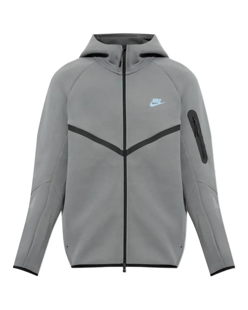 Nike Tech Fleece Windrunner Jacke mit Reißverschluss - Grau Grau