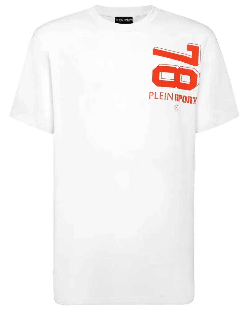 Philipp Plein T-Shirt mit Logo-Print - Weiß Weiß
