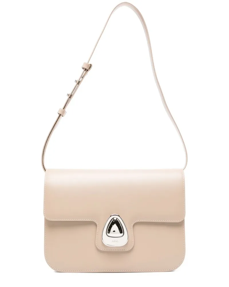 A.P.C. Astra Schultertasche - Nude Nude