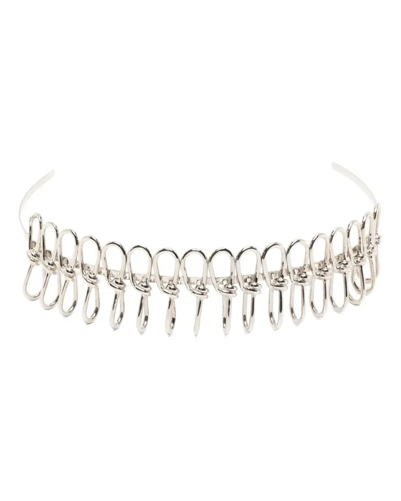 Annelise Michelson Wire headband - Silber Silber