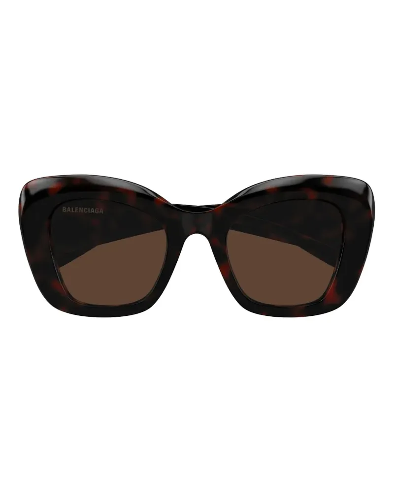Balenciaga Diva tortoiseshell-effect cat-eye sunglasses - Braun Braun