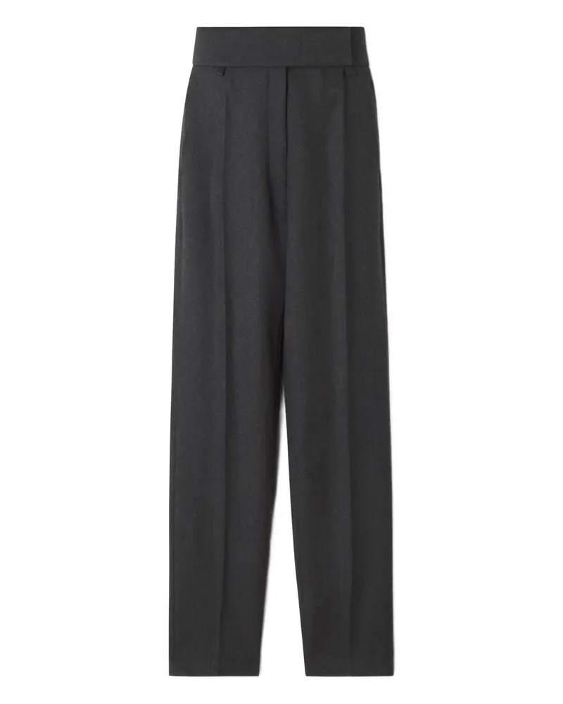 Lanvin Hose mit hohem Bund - Schwarz Schwarz