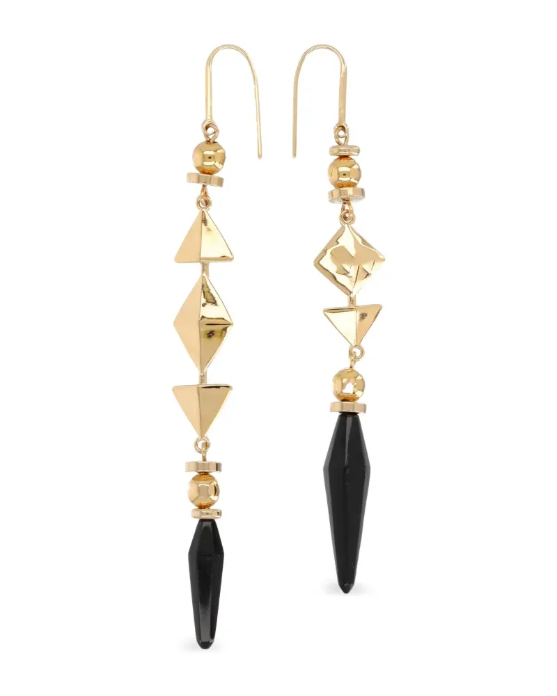Isabel Marant Ida Ohrringe mit geometrischem Anhänger - Gold Gold