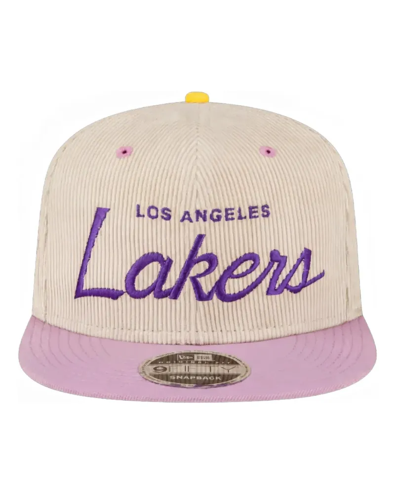 New Era Eric Emanuel 9FIFTY Baseballkappe aus Cord - Nude Nude