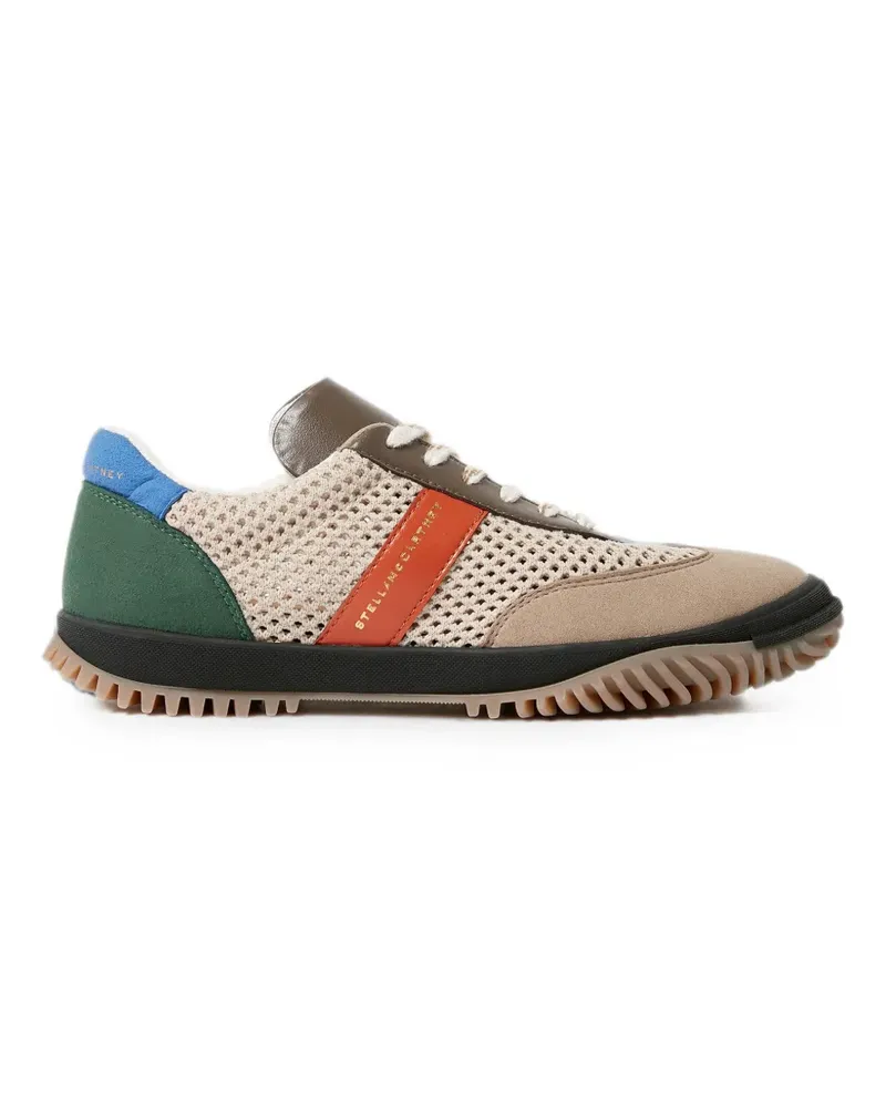 Stella McCartney Sneakers mit Mesh-Einsatz - Nude Nude