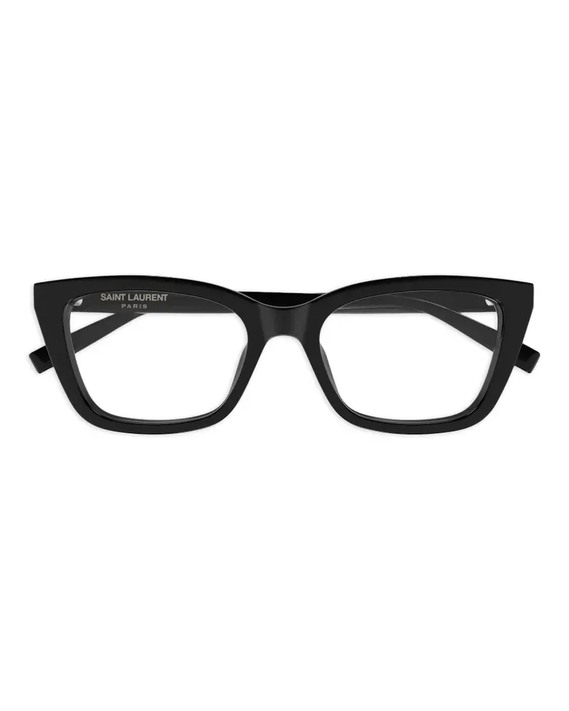 Saint Laurent cat-eye frame glasses - Schwarz Schwarz