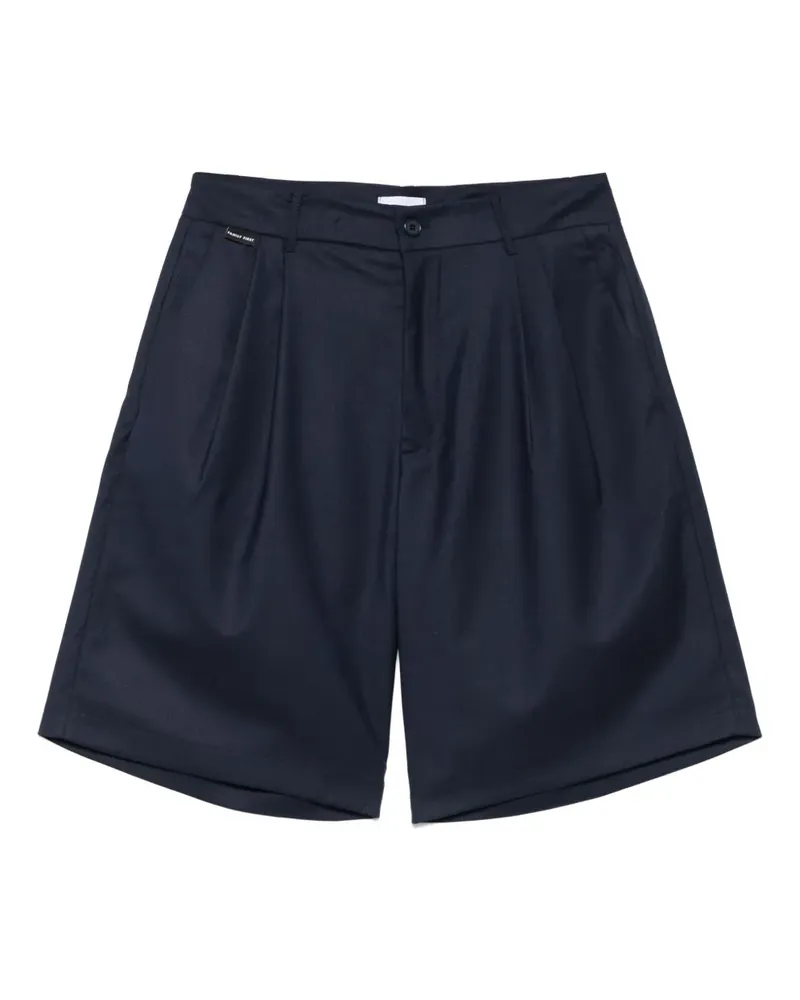 Family First Shorts mit Faltendetail - Blau Blau