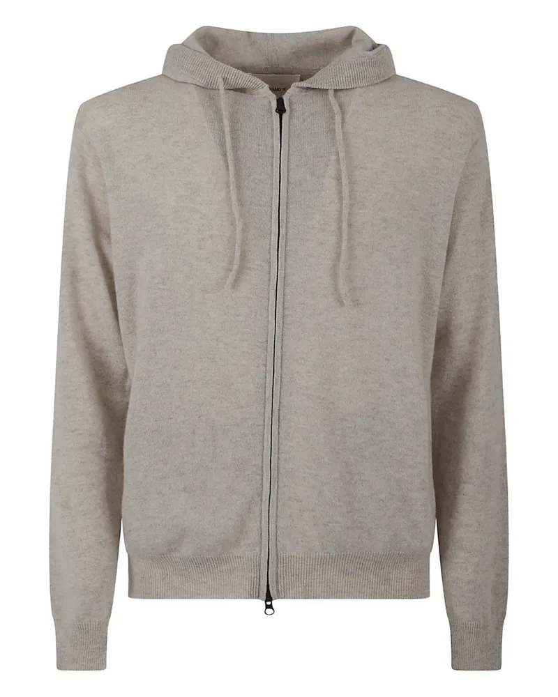 Lisa Yang zipped cardigan - Nude Nude