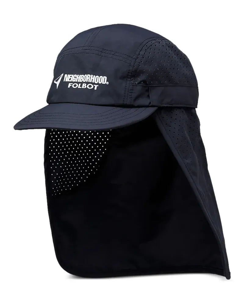 Neighborhood Baseballkappe mit Logo-Print - Schwarz Schwarz