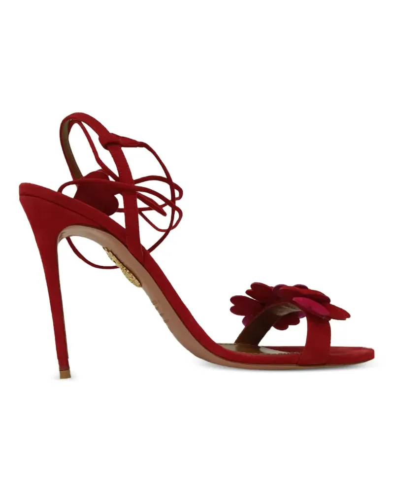 Aquazzura Happy Hearts strappy sandals - Rot Rot
