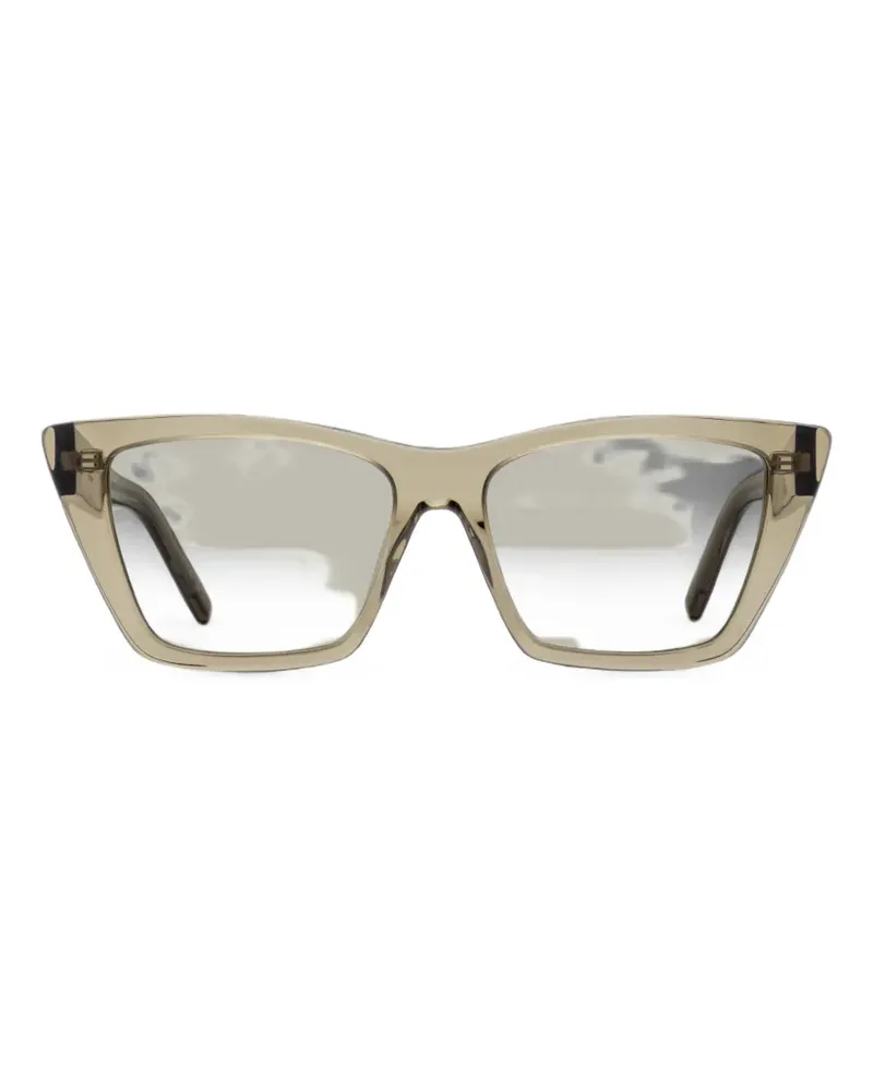 Saint Laurent Mica cat-eye sunglasses - Nude Nude