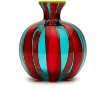 Mini Ciccio Vase aus Glas - Rot