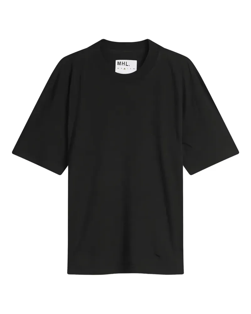 Margaret Howell Klassisches T-Shirt - Schwarz Schwarz