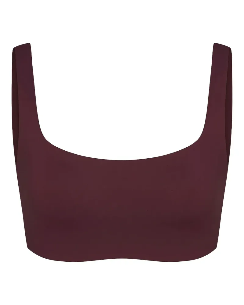 SKIMS x Nike Sport-BH mit U-Ausschnitt - Rot Rot