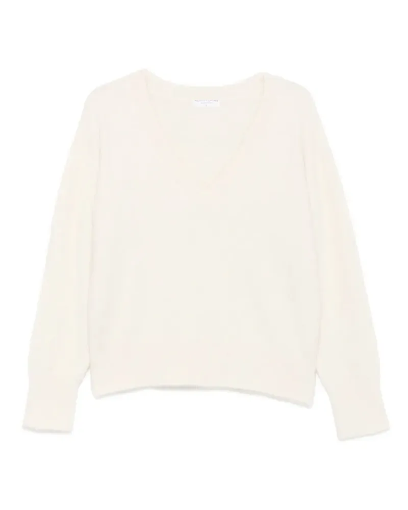 Majestic Pullover mit V-Ausschnitt - Nude Nude