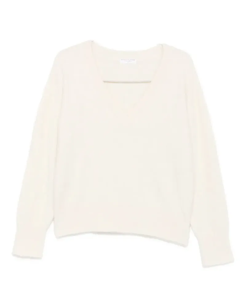 Majestic Pullover mit V-Ausschnitt - Nude Nude