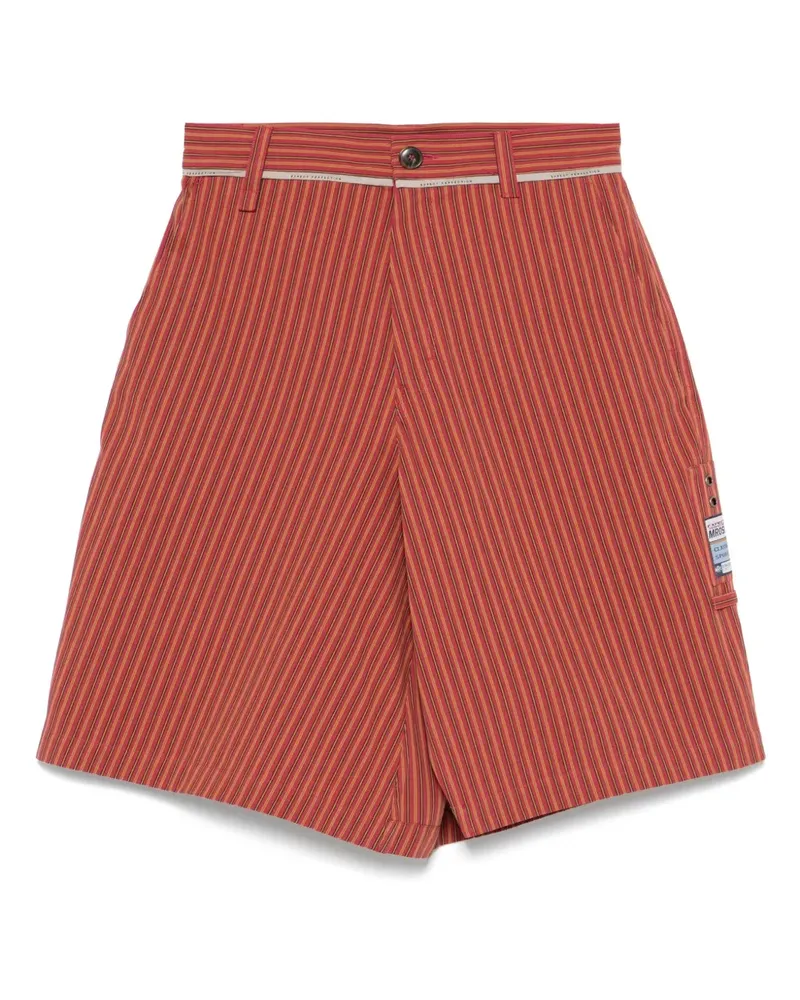 Martine Rose Twisted Skate Shorts - Rot Rot