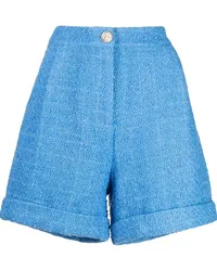 Edward Achour Shorts mit weitem Bein Blau