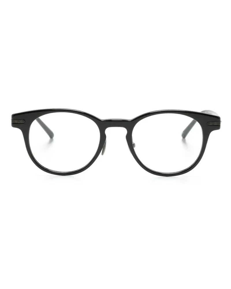 Linda Farrow Bay D-Frame Brille - Schwarz Schwarz