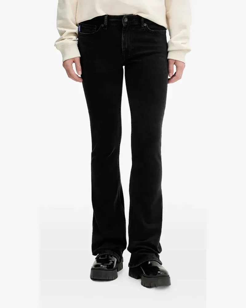 HUGO BOSS five-pocket denim - Schwarz Schwarz