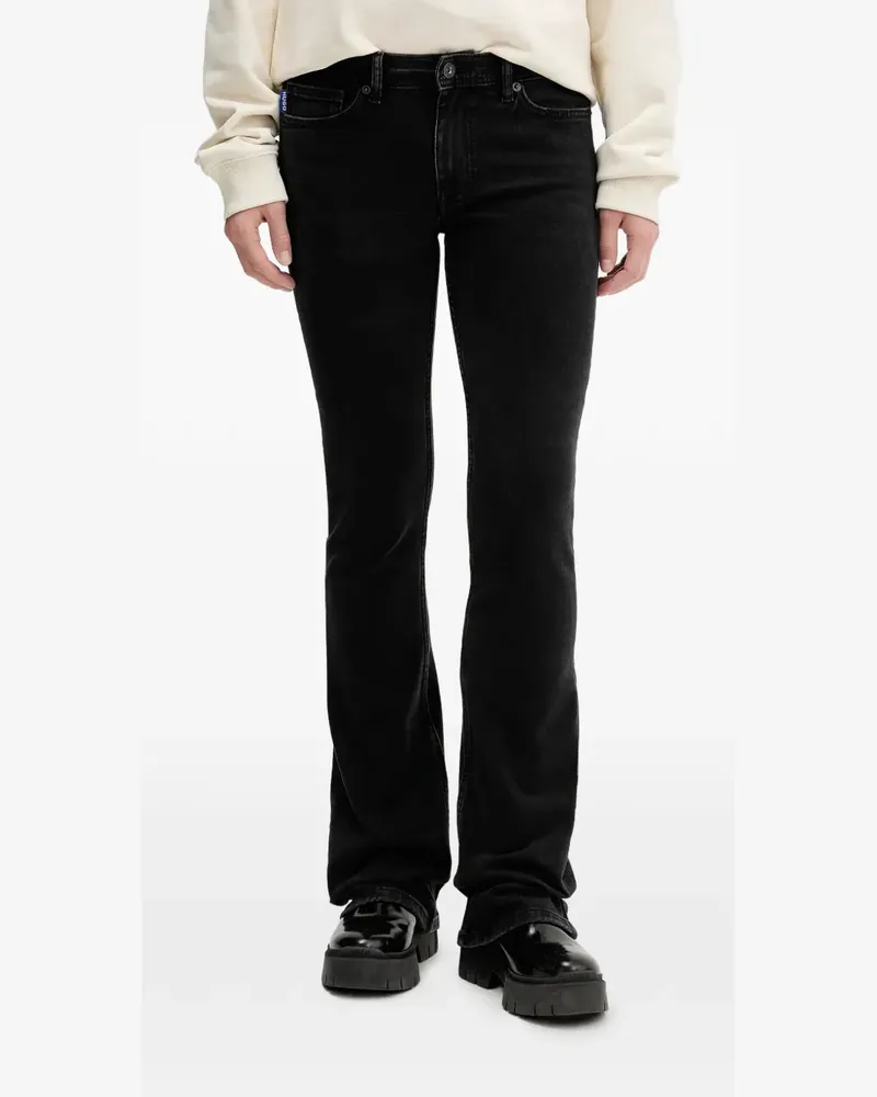 HUGO BOSS five-pocket denim - Schwarz Schwarz