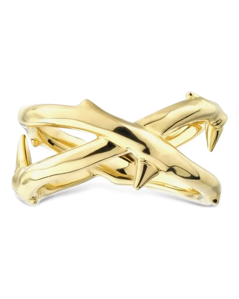 Shaun Leane Breiter Ring mit Rosendornen - Gold Gold