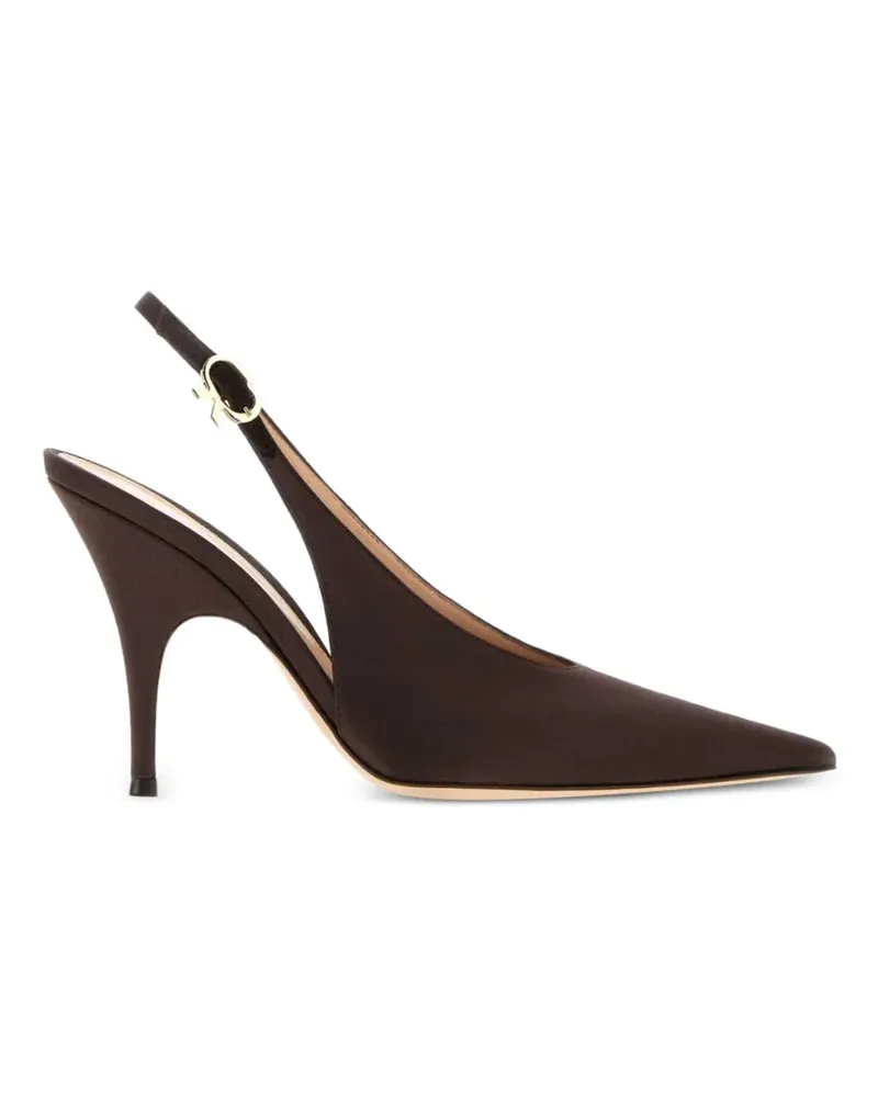 Gianvito Rossi Sofia slingback pumps - Braun Braun