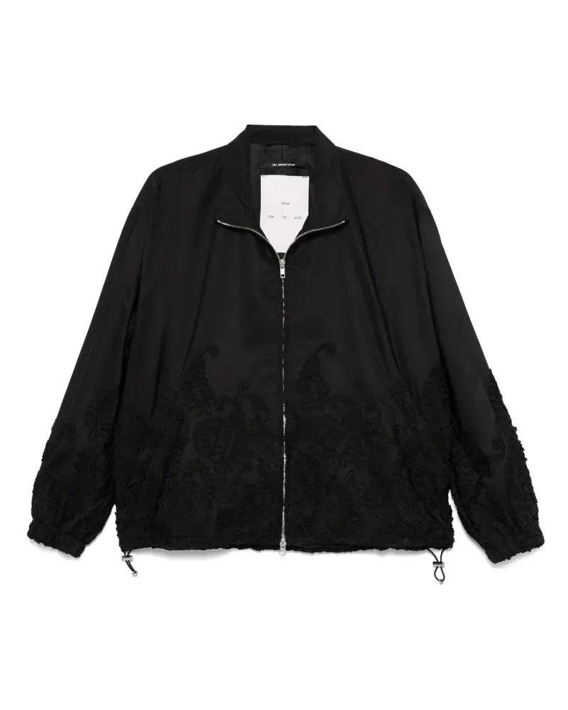 Song For The Mute Jacke mit Stickerei - Schwarz Schwarz