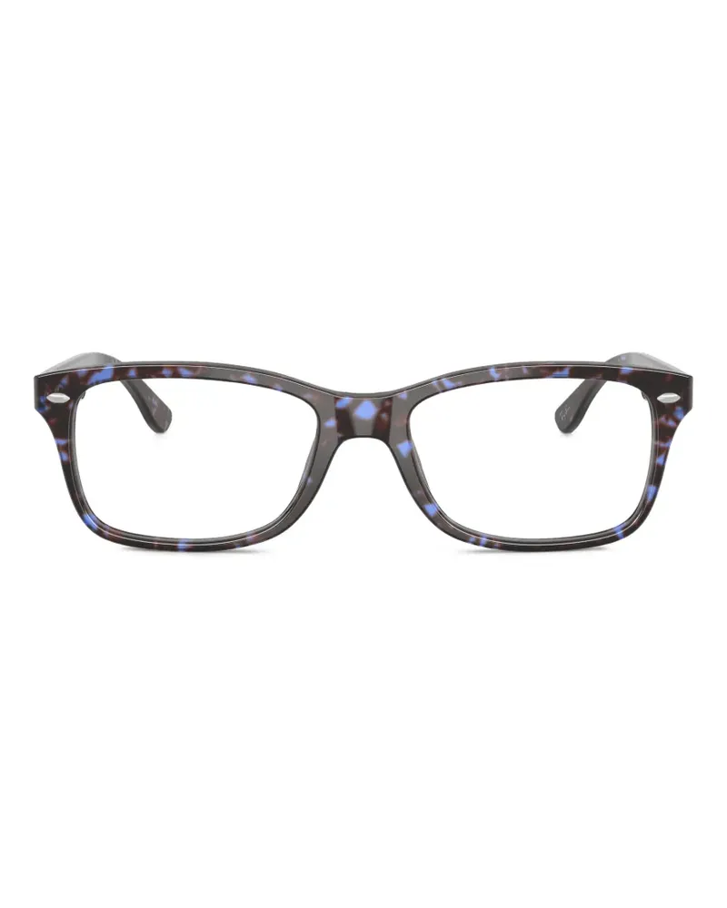 Ray Ban patterned-frames glasses - Schwarz Schwarz