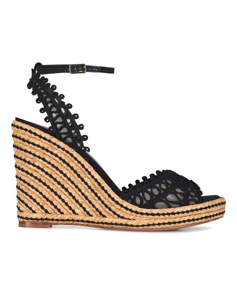 Aquazzura braided nappa espadrilles - Schwarz Schwarz
