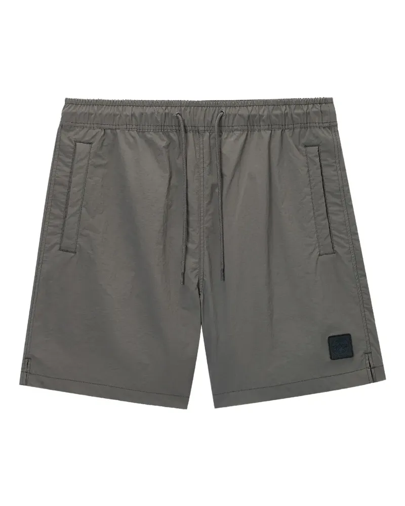 Alpha Industries Shorts mit aufgesetzter Tasche an der Seite - Grau Grau