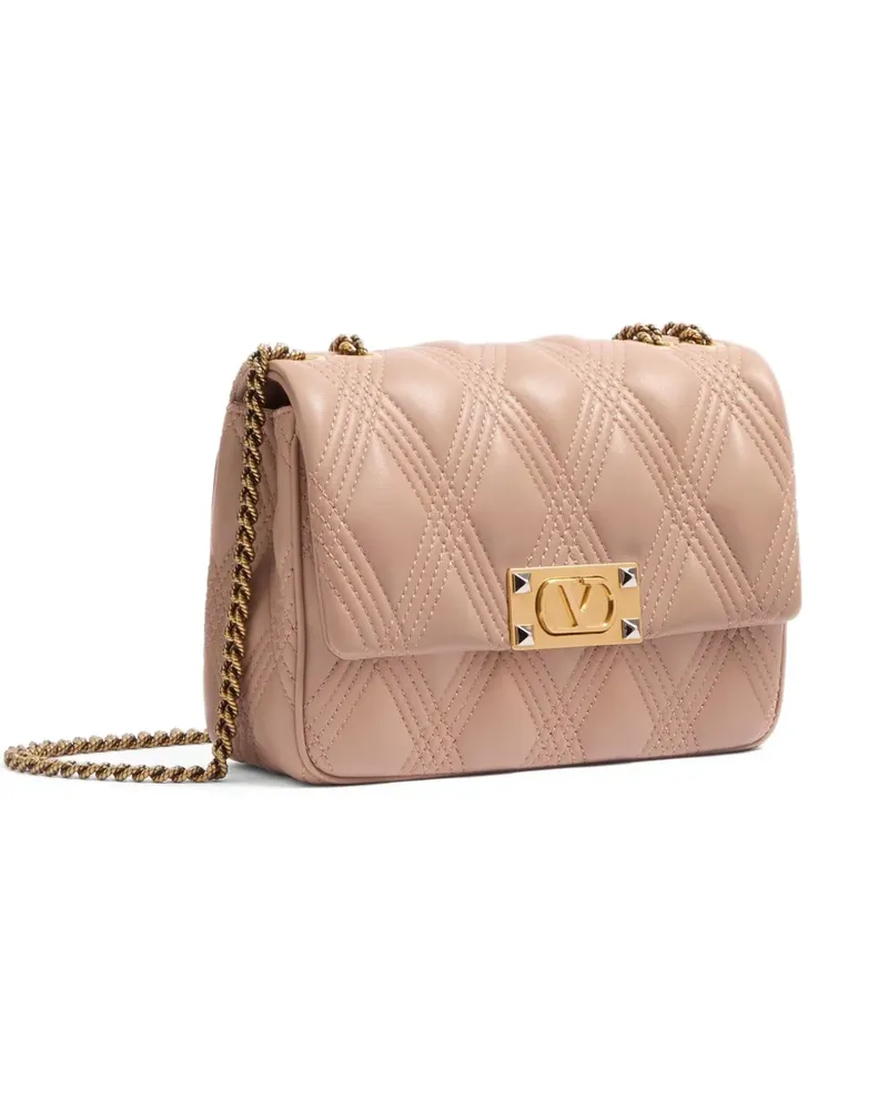 Valentino Garavani Mittelgroße Quiltie 67 Schultertasche - Rosa Rosa