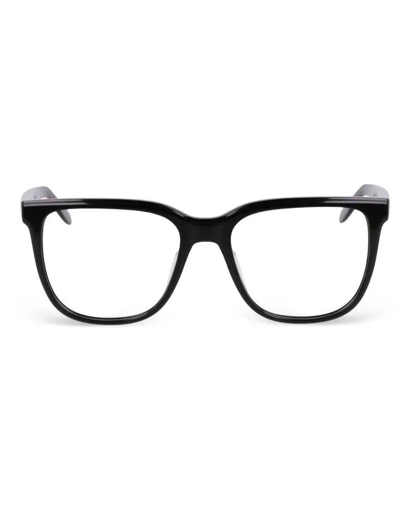Nike Brille mit eckigem Gestell - Schwarz Schwarz