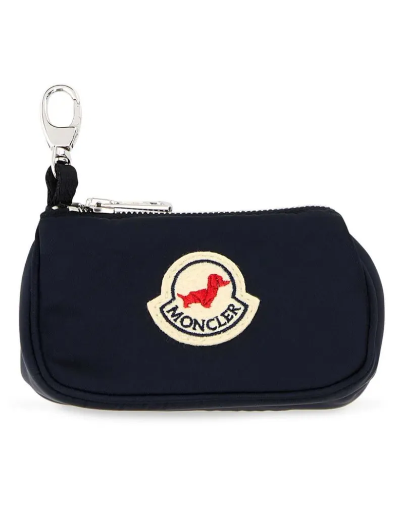 Moncler Tasche mit Logo-Applikation - Blau Blau