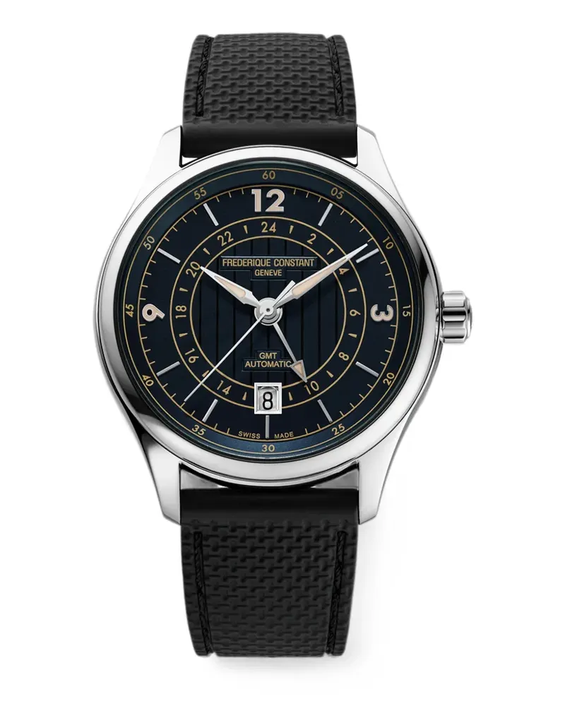 Frédérique Constant x Riva Historical Society Classics Runabout GMT Armbanduhr 42mm - Blau Blau