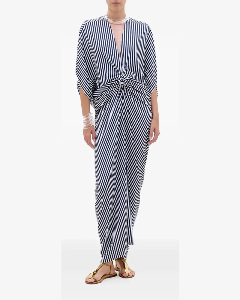 Silvia Tcherassi Gestreifte Tunika - Blau Blau