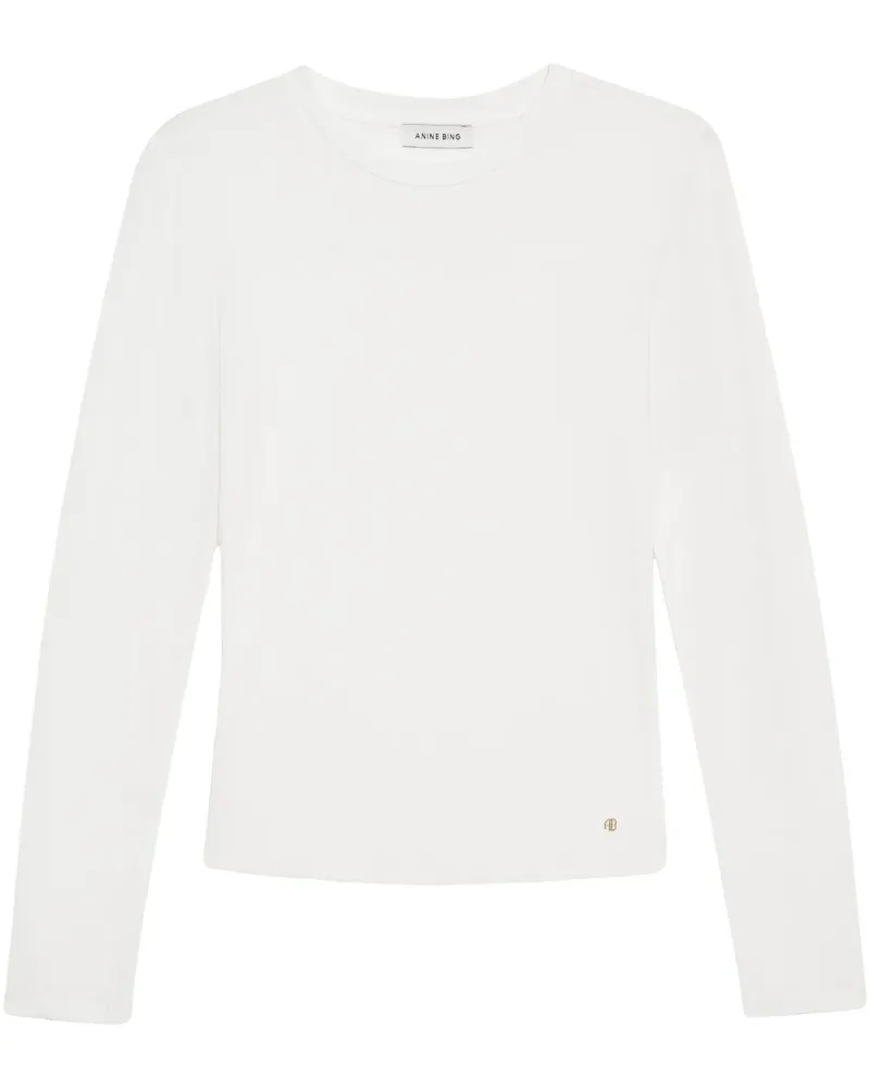 Anine Bing Jo T-Shirt - Weiß Weiß